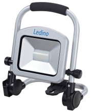 Ledino LED-Standstrahler 20W Fluter Charlottenburg 20B, 20W, 6500K, silber mit Tragegriff tageslichtweiss