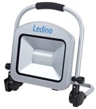 Ledino LED-Standstrahler 50W Fluter Charlottenburg 50B, 50W, 6500K, silber mit Tragegriff tageslichtweiss