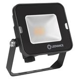 LEDVANCE FLOODLIGHT COMPACT Fluter 10W 830 SYM 100 schwarz 900lm 3000K warmweiss IP65 4058075574557