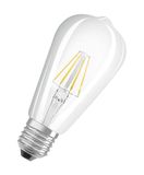 LEDVANCE LED CLASSIC EDISON CRI90 5.8W/4000 K E27 Lampe 806lm 4000K neutralweiss wie 60W dimmbar 4058075758124