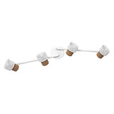 LEDVANCE LED Deckenleuchte DECOR SPOT CORK WHITE 4x3.4W 927 DIM Dimmbar Warmweiss 4058075833371