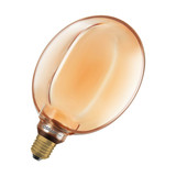 OSRAM LED Lampe VINTAGE 1906 CLASSIC GLOBE O - SHAPE Filament 4W 818 Gold E27 Dimmbar Warmweiss 4058075846043