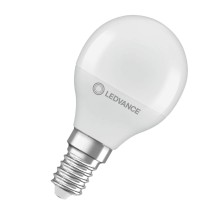 LEDVANCE LED CLASSIC 4.9W 865 gefrostet E14 Lampe 470lm 6500K tageslichtweiss wie 40W 4099854049446