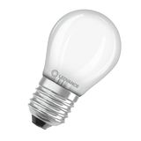 LEDVANCE LED CLASSIC P 4W 827 gefrostet E27 Lampe 470lm 2700K warmweiss wie 40W 4099854069086