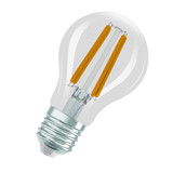 OSRAM LED Lampe CLASSIC A höchste Energieeffizienzklasse A 2.2W 827 Clear E27 Dimmbar Warmweiss 4099854265402