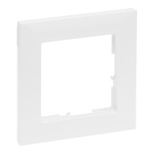 Legrand SEANO 1-fach Rahmen, 87x87mm, Ultraweiß, 765171