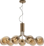 Eco-Light 9120-S9 GO Honey Pendelleuchte 9fach G9 Champagne Messing