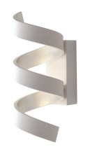 LUCE Design Helix LED Wandleuchte 3fach 4000 K 9W Weiß, Silber