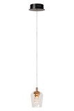 Lucide BERLIANE LED Pendelleuchten 4W dimmbar Warmweiss Modern Transparent 65-164,5cm 00430/04/60