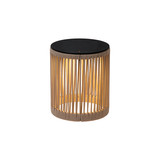 Lucide PINGI LED Tischlampe 3W dimmbar IP44 Warmweiss Modern Taupe 06822/37/41