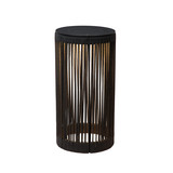 Lucide PINGI LED Tischlampe 3W dimmbar IP44 Warmweiss Modern Schwarz 06822/62/30