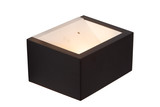 Lucide BRIDA LED Wandleuchte 3,7W dimmbar IP54 Warmweiss Modern Schwarz 69804/04/30