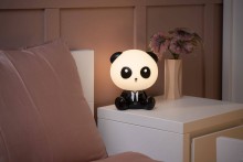 Lucide DODO PANDA LED Tischlampe 3-Stufen-Dimmer 3W dimmbar Schwarz, Weiß 71593/03/30