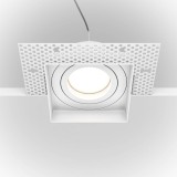 Maytoni Atom Downlight, Einbauleuchte GU10 Weiss Spot