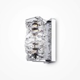 Maytoni Coil LED Wandleuchte, Wandlampe 6W Chrom 90Ra Warmweiss