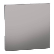 Merten MEG4075-6050 Blindabdeckung, Nickelmetallic, System Design