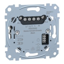 Merten MEG5162-0000 Relais-Schalt-Einsatz, 2fach