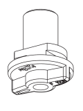 Nordic Global Trac Schienenadapter XTAK144-3, M4 weiss Dekohaken