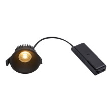 Nordlux Albric LED Einbauleuchte dimmbar Schwarz warmweiss 2310340003