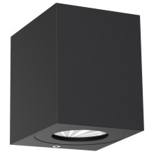 Nordlux Canto Kubi 2 Wandleuchte 10,6W GU10 Schwarz Außenleuchte 49711203