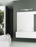 Nova Luce MODENA LED Wandleuchte Chrom 12W IP44 Warmweiss 49x9x6,5cm 787001