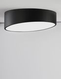 Nova Luce MAGGIO LED Deckenleuchte Schwarz 24W Warmweiss 12x40cm 9111261