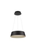 Nova Luce ALBA LED Pendelleuchte Schwarz 42W Warmweiss 200x42cm dimmbar 9345656