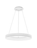 Nova Luce RANDO SMART LED Pendelleuchte Weiß 50W Steuerbare Lichtfarbe 120x60cm dimmbar 9453043