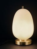 Nova Luce LATO Tischleuchte E14 Gold 28x15,8cm 9624088