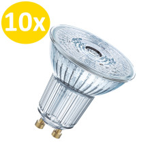 10er-Pack Osram LED Spot Value PAR16 36° 4.3W warmweiss GU10 4058075096622 wie 50W