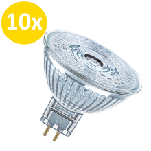 10er-Pack Osram PARATHOM LED Spot MR16 36° 3.8W warmweiss GU5.3 4058075796652 wie 35W