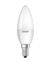 4er-Pack OSRAM Base E14 LED Kerze 5,5W 470Lm = 40W neutralweiss 4000K 4058075819610