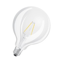 OSRAM LED Retrofit CLASSIC GLOBE 125 2.5W 827 klar E27 Lampe 250lm 2700K warmweiss wie 25W 4099854054273