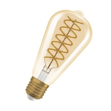 OSRAM Vintage 1906 LED CLASSIC EDISON 8.8W 824 Gold E27 Lampe 806lm 2400K warmweiss wie 60W dimmbar 4099854137846