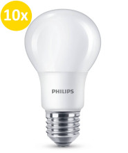 10er-Pack Philips E27 LED Lampe WarmGlow 6W 470Lm warmweiss dimmbar wie 40W 8718696577417