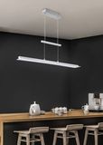 Reality Smash LED Pendelleuchte  18W Nickel Matt CCT einstellbare Lichtfarbe Touch