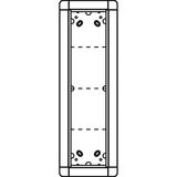 Ritto 1881420 Unterputzrahmen 4 Modulplätze, silber