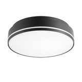 SIGOR LED Aufbauleuchte Split 270mm schwarz Deckenleuchte 18/24W 3000/4000K IP54 110° 2000/2500lm