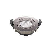 SIGOR Einbauleuchte Diled 6W 310lm 3000K Downlight Schwarz Chrom 36° dimmbar