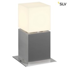 SLV 1000344 SQUARE POLE 30 E27 Outdoor Stehleuchte Edelstahl max. 20W IP44