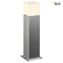 SLV 1000345 SQUARE POLE 60 E27 Outdoor Stehleuchte Edelstahl max. 20W IP44