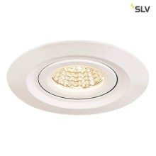 SLV 1000833 KINI LED Outdoor Deckeneinbauleuchte weiss 3000K 60° IP65