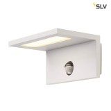 SLV 1001970 LED SENSOR WL LED Outdoor Wandaufbauleuchte IP44 weiß 3000K