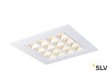 SLV 1003076 PAVONO 600x600 LED Deckeneinbauleuchte weiß 3000K UGR16