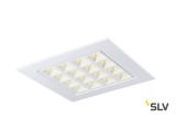 SLV 1003077 PAVONO 600x600 LED Deckeneinbauleuchte weiß 4000K UGR16