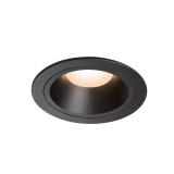 SLV 1003937 NUMINOS DL L LED Einbauleuchte schwarz 3000K 20°