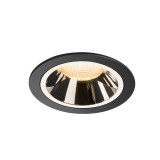 SLV 1003939 NUMINOS DL L LED Einbauleuchte schwarz/chrom 3000K 20°