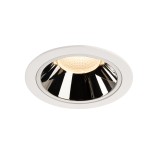 SLV 1004023 NUMINOS DL XL LED Einbauleuchte weiss/chrom 3000K 20°