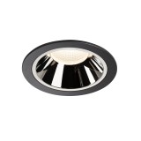 SLV 1004038 NUMINOS DL XL LED Einbauleuchte schwarz/chrom 4000K 40°