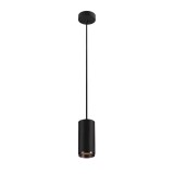 SLV 1004242 NUMINOS PD PHASE M LED Pendelleuchte schwarz 2700K 24°